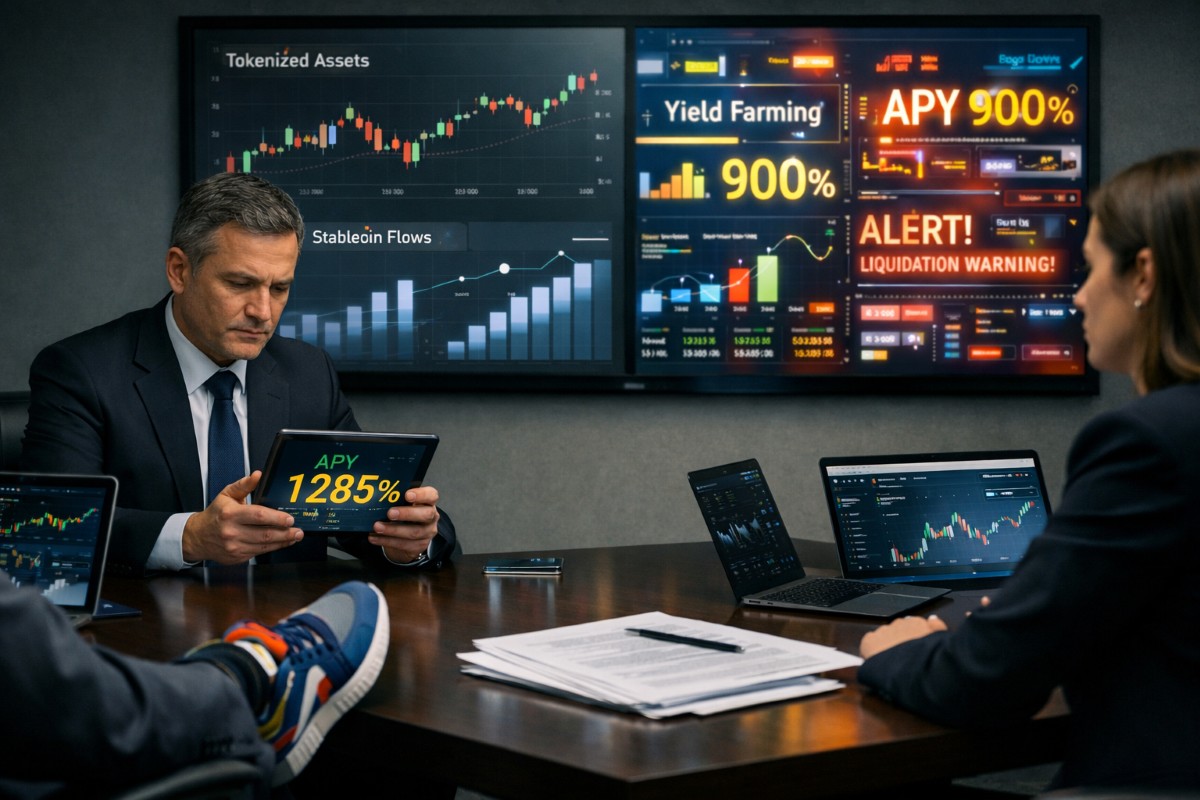 DeFi Grows Up, But Still Arrives Wearing Sneakers