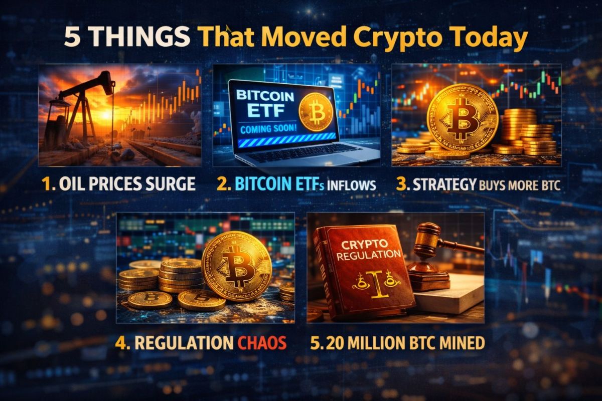 Five Things That Moved Crypto Today