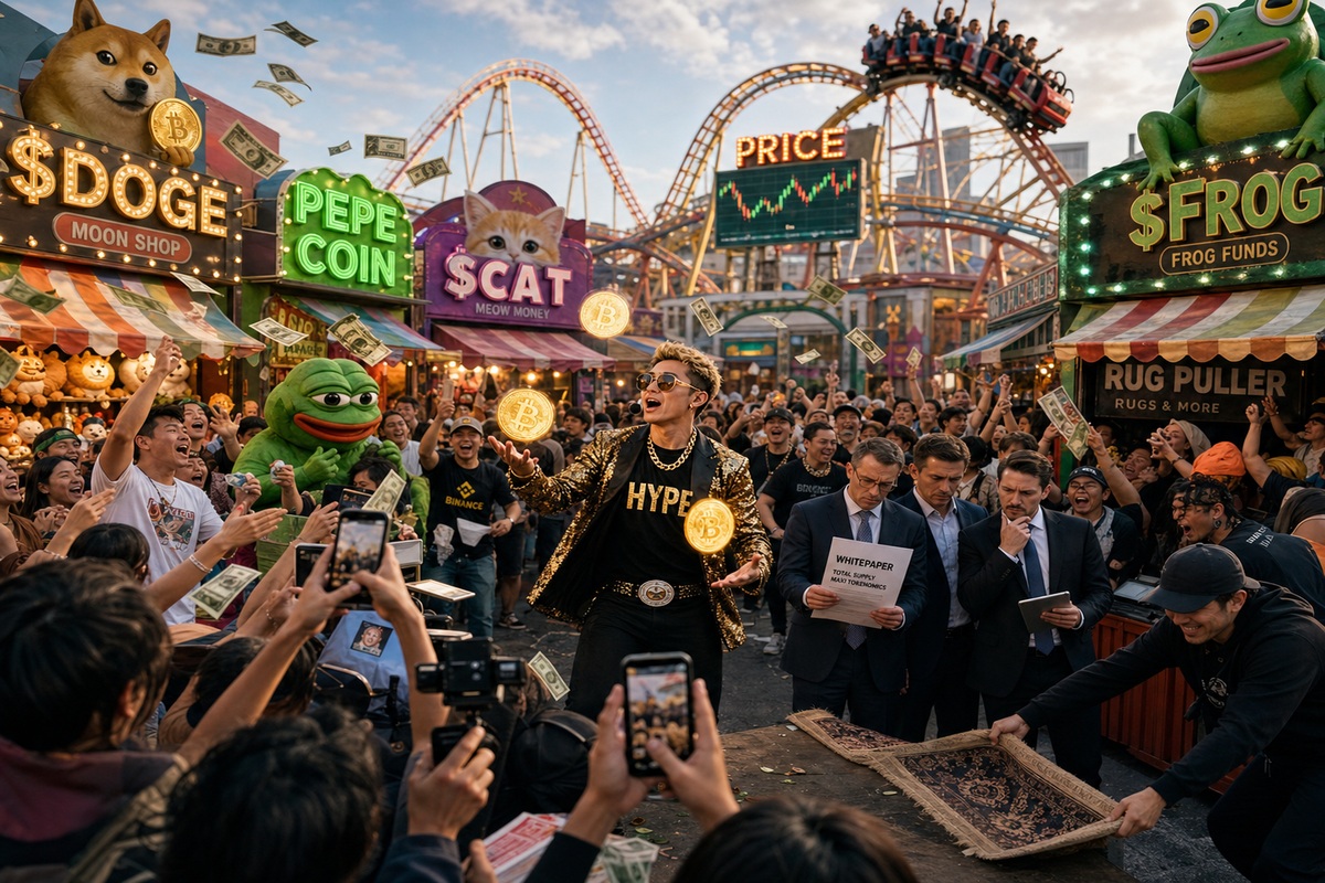 Memecoins Surge Again as Hype, Humor, and Risk Collide in Crypto