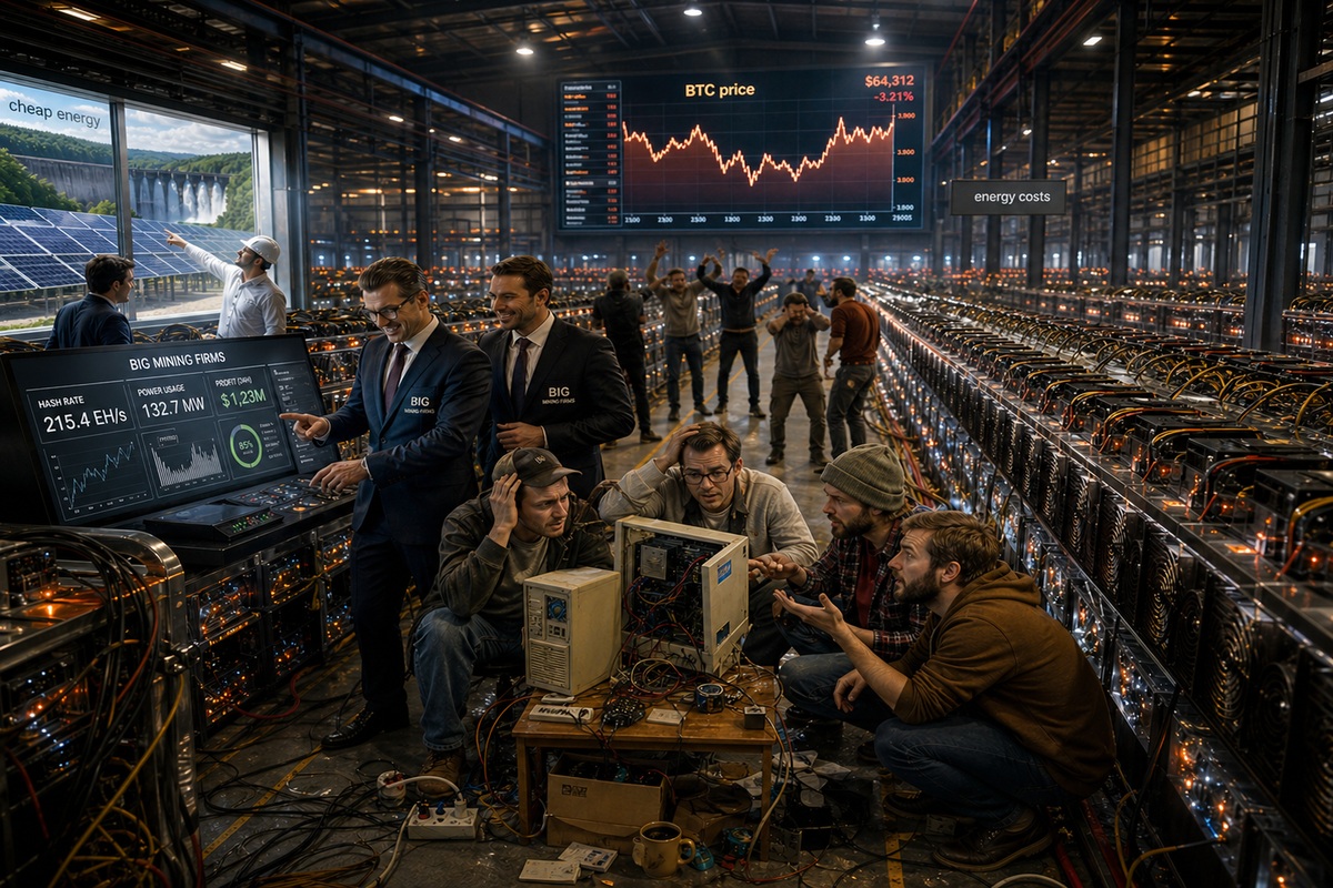 Crypto Mining Evolves as Energy Debates, Efficiency, and Scale Dominate Industry