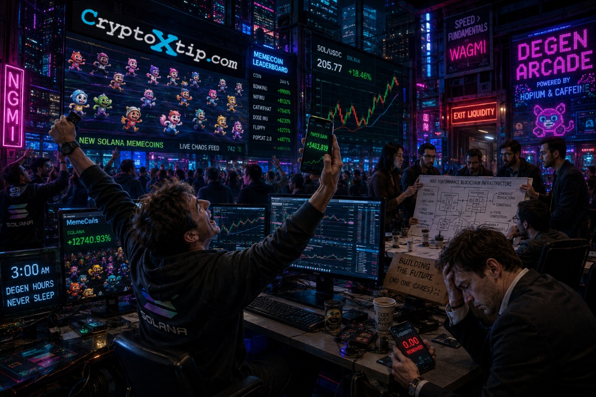 Solana Memecoins Keep Running — and Crashing