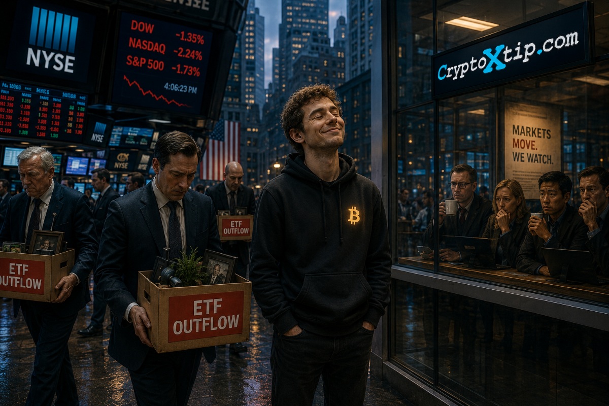 Bitcoin ETF Outflows Cool Market Mood