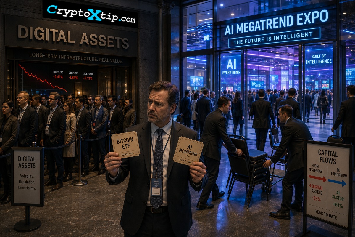 Crypto Market Cools as Capital Chases AI