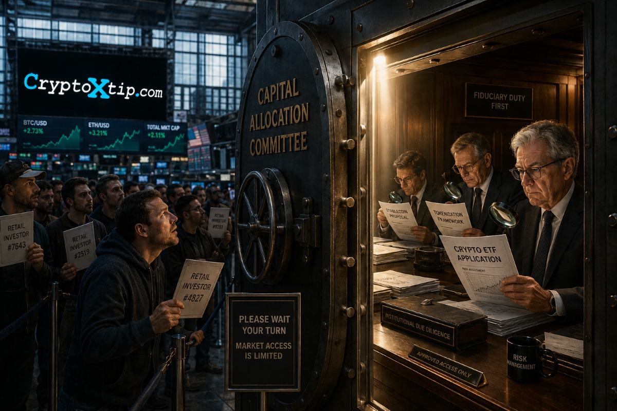 Institutional Demand Becomes Crypto Market’s Key Test